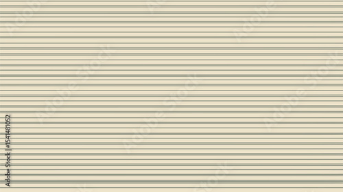 Parallel dark lines align on neutral backdrop generating pattern uniformly