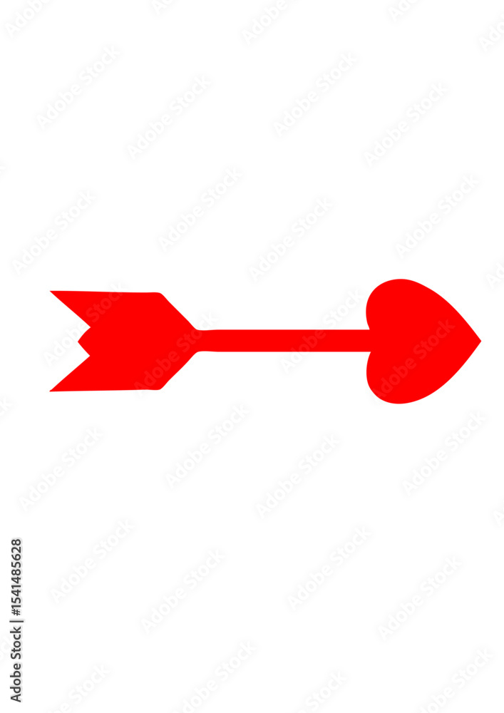fleche coeur