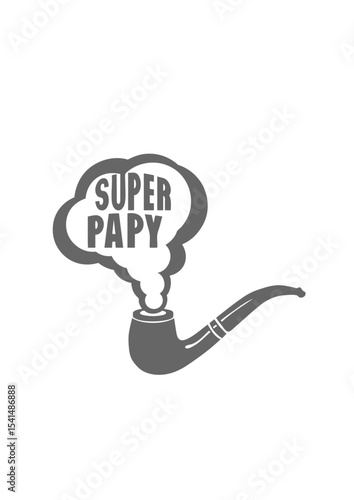 papy super pipe fume