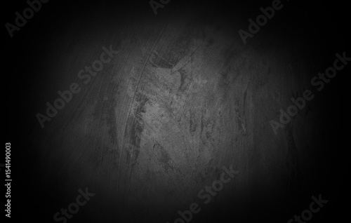 Wallpaper Mural Old wall texture smeared engine oil cement dark black gray  background abstract grey color design are light with white gradient background. Torontodigital.ca