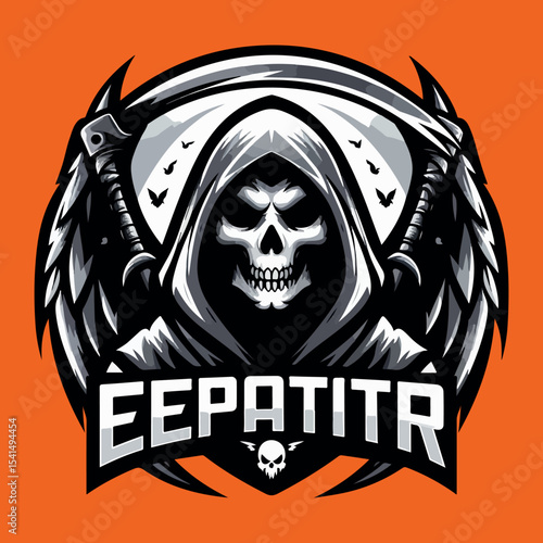 Grim Reaper Esport Logo Design