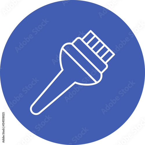 Hair dye brush Icon