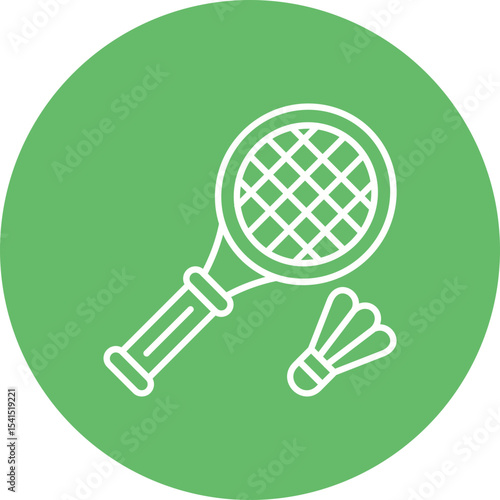Badminton Icon