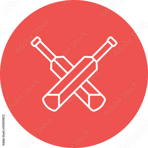 Cricket bat Icon