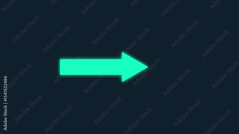 arrow icon anim arrow icon animation on black background. arrow icon anim arrow icon animation on black background.