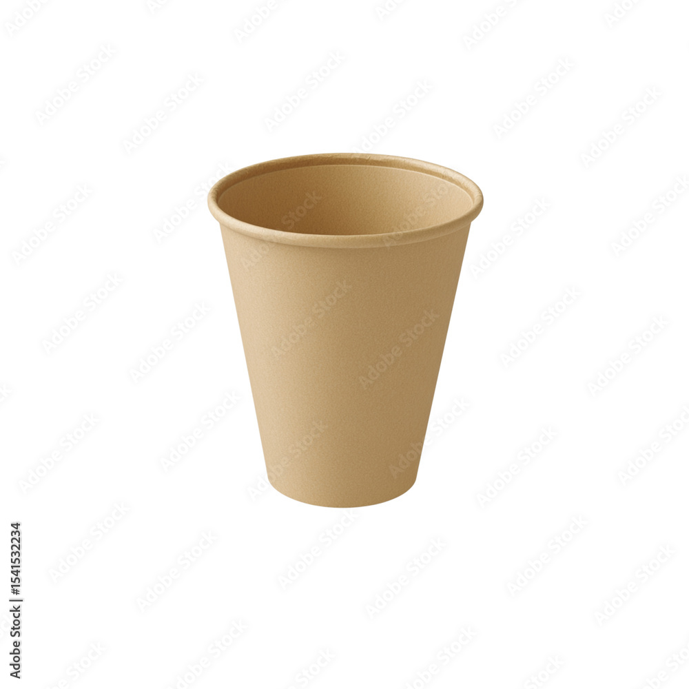 White ceramic coffee cup isolated White ceramic coffee cup isolated