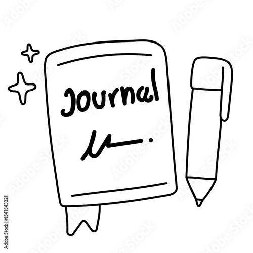 Journal book illustration