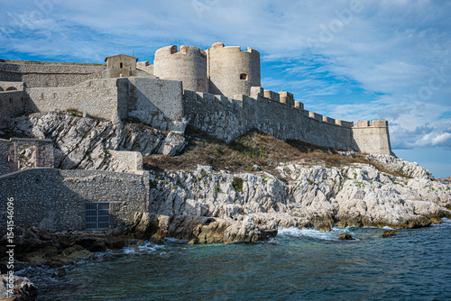 The infamous Chateau d'If, Marseille, France