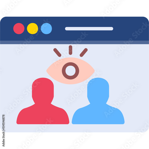 Visualization Vector Icon Design