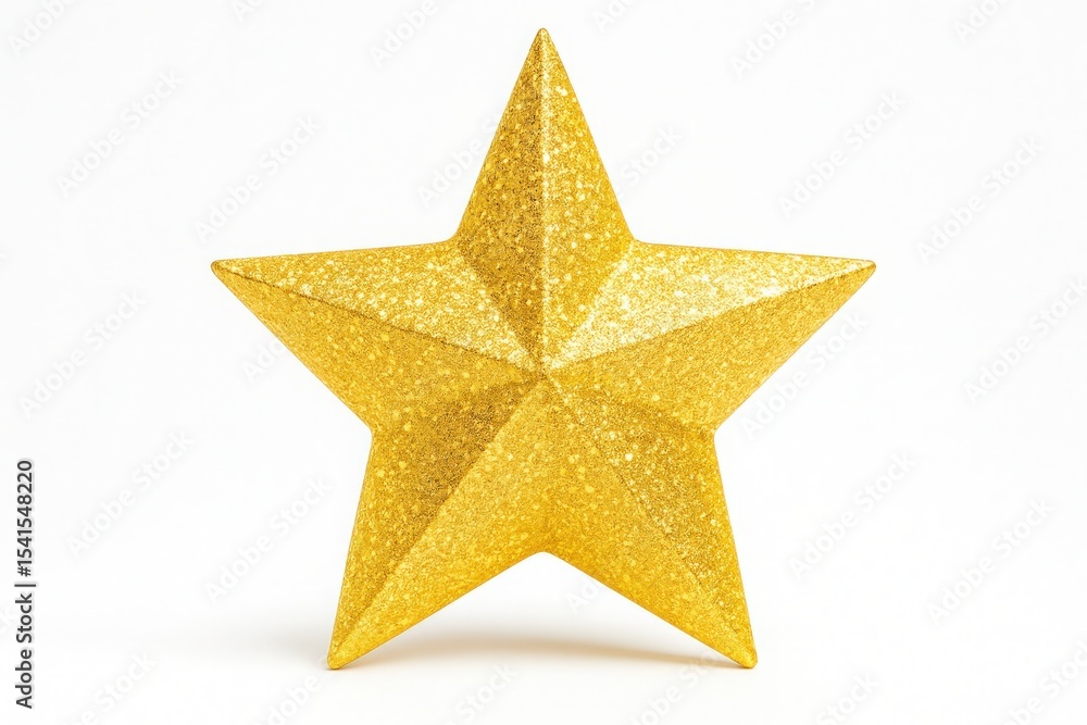 Gleaming Golden Star Ornament Shines Brightly A Festive Decoration for Holidays and Special Occasions with Sparkling Texture and Elegant Design Gleaming Golden Star Ornament Shines Brightly A Festive Decoration for Holidays and Special Occasions with Sparkling Texture and Elegant Design