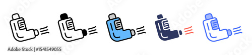 Smart Inhaler line icon