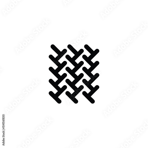 Carbon Fiber Weave Pattern Icon