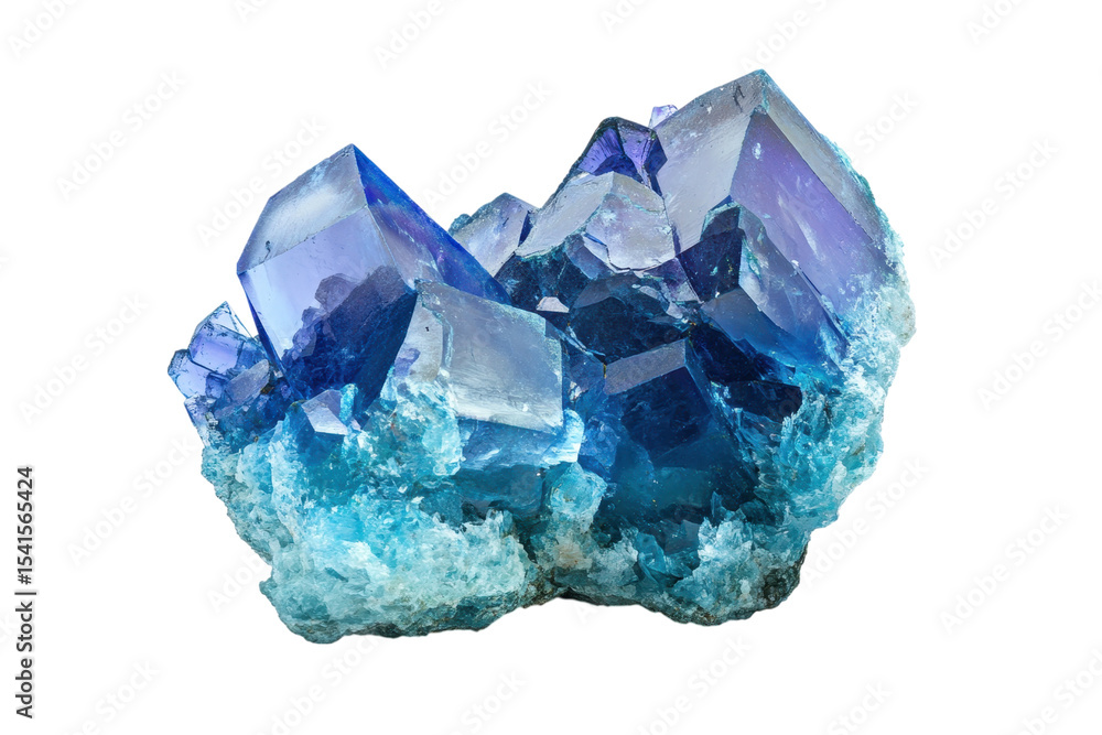 Obraz premium Stunning Blue Crystal Gemstone