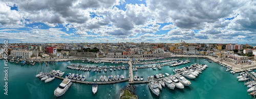 Photos Drone view at Biscelie on Apulia in Italy