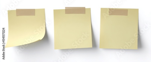 Wallpaper Mural The collection of blank sticky notes ready for your important reminders. Torontodigital.ca