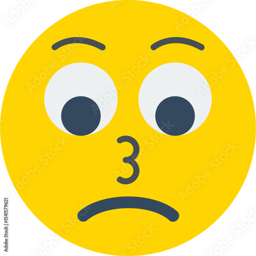 Disappointment Vector Icon Design