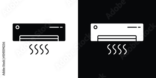Air conditioner icon Vector scalable graphics