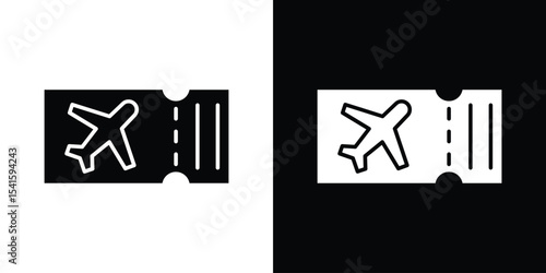 Air tickets icon Vector scalable graphics