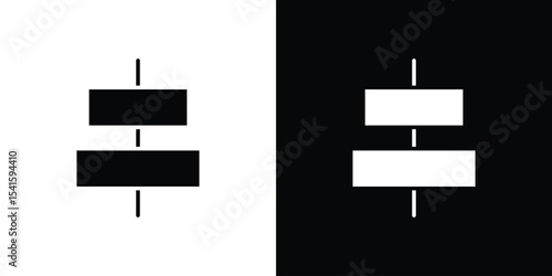 Align center icon Vector scalable graphics