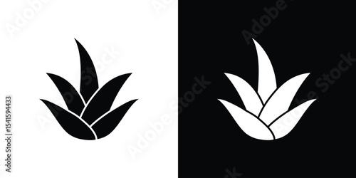 Aloe vera icon Vector scalable graphics