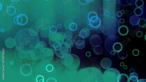 abstract background with bubbles