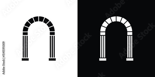 Archway icon Vector scalable graphics