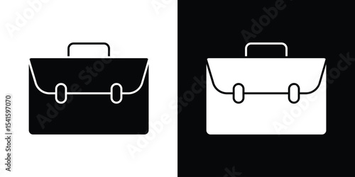 Briefcase icon Vector scalable graphics