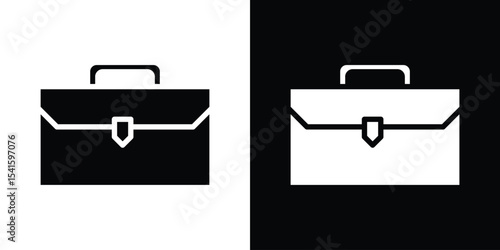 Briefcase icon Vector scalable graphics