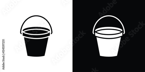 Bucket icon Vector scalable graphics