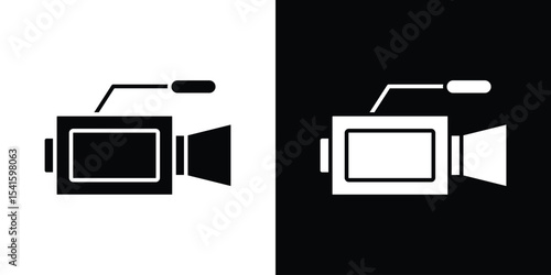 Camcorder icon Vector scalable graphics