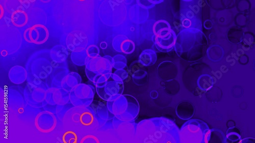 abstract purple background with bubbles
