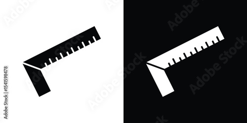 Carpenter ruler icon Vector scalable graphics