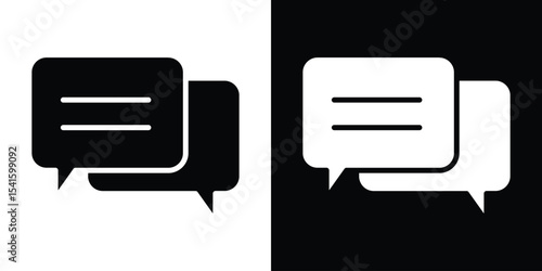 Chat bubble icon Vector scalable graphics