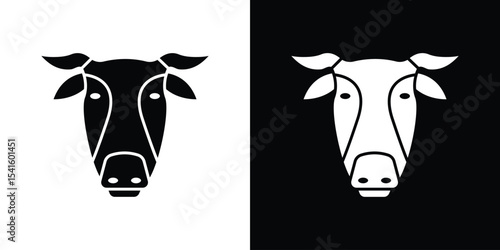 Cow icon Vector scalable graphics