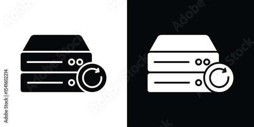 Data backup icon Vector scalable graphics