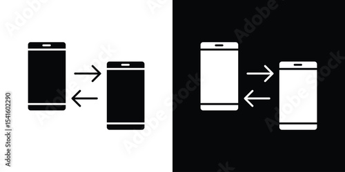 Data transfer icon Vector scalable graphics