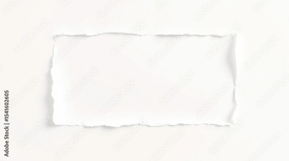 Torn paper edges create a negative space, offering a minimal and modern abstract paper texture. Torn paper edges create a negative space, offering a minimal and modern abstract paper texture.