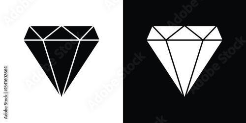 Diamond icon Vector scalable graphics