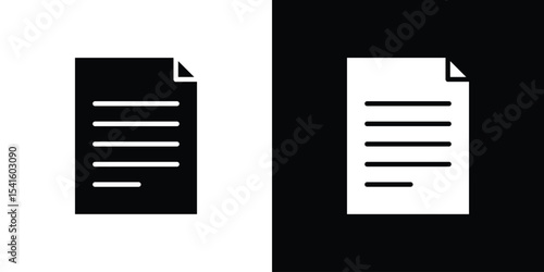 Document icon Vector scalable graphics