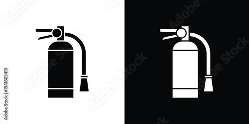 Fire extinguisher icon Vector scalable graphics