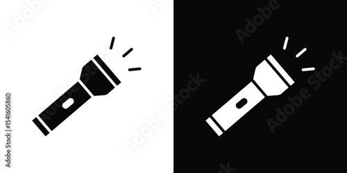 Flashlight icon Vector scalable graphics
