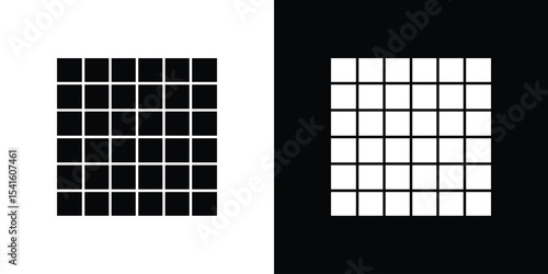 Grid icon Vector scalable graphics