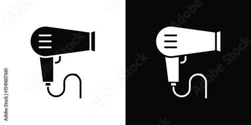 Hair dryer icon Vector scalable graphics