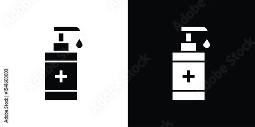 Hand sanitizer icon Vector scalable graphics