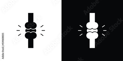 Herniated disc icon Vector scalable graphics