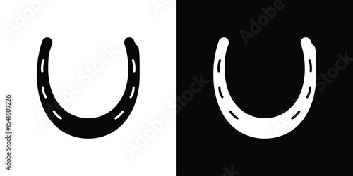 Horseshoe icon Vector scalable graphics