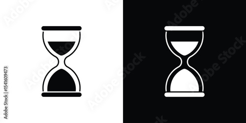 Hourglass icon Vector scalable graphics