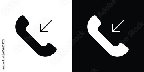 Incoming Call icon Vector scalable graphics