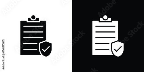 Insurance policy icon Vector scalable graphics