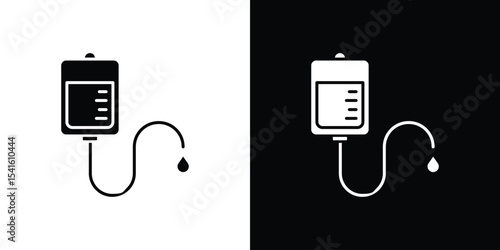IV drip icon Vector scalable graphics
